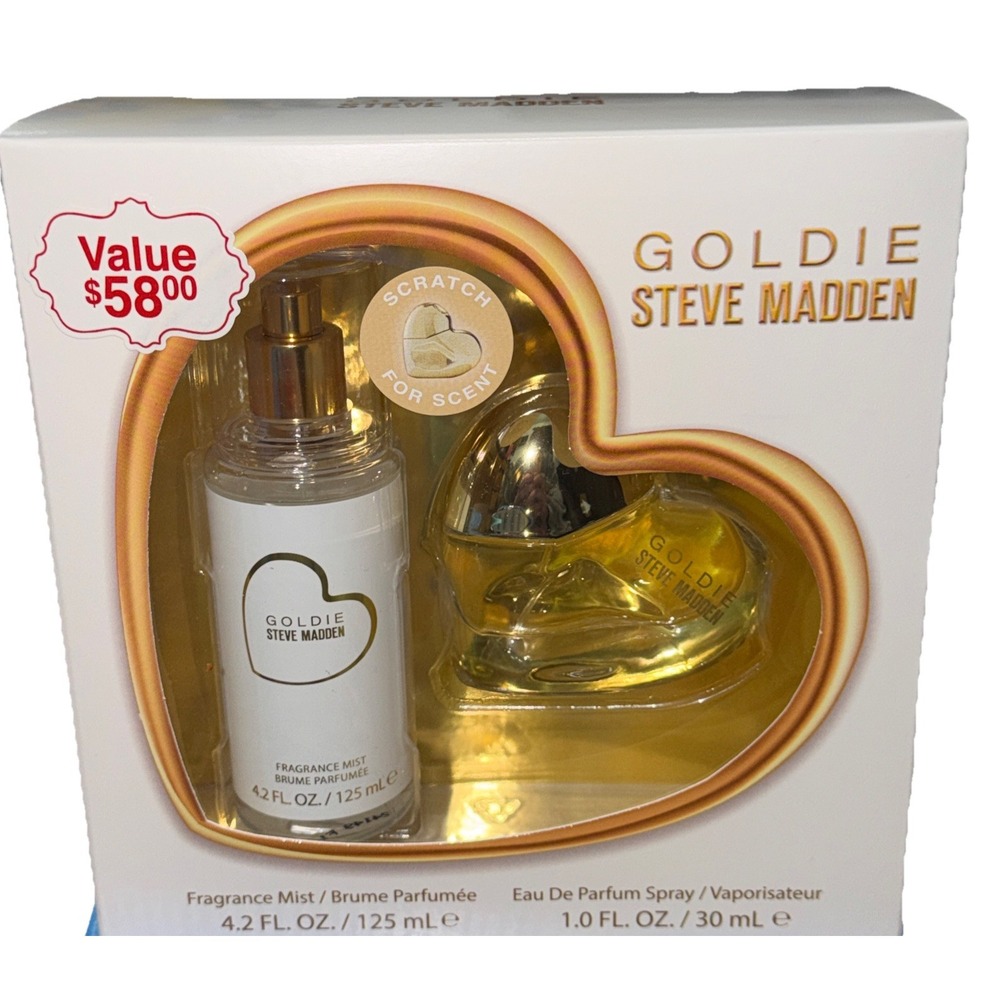 Goldie By Steve Madden 2 pcs Set Eau De Parfum 1 oz and Mist 4.2 oz Brand New